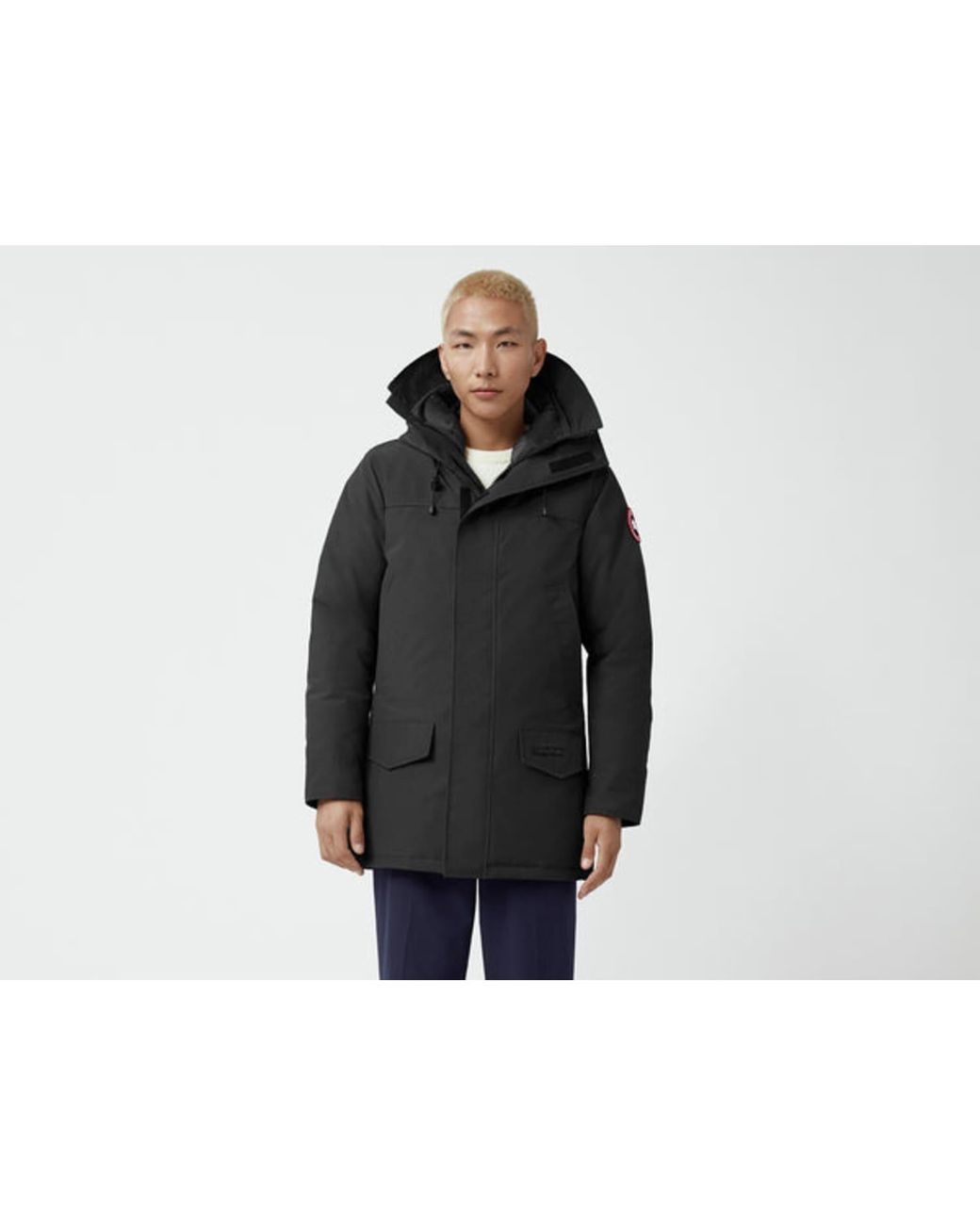Canada Goose Langford Parka Fusion Fit Black Noir Herren for Men