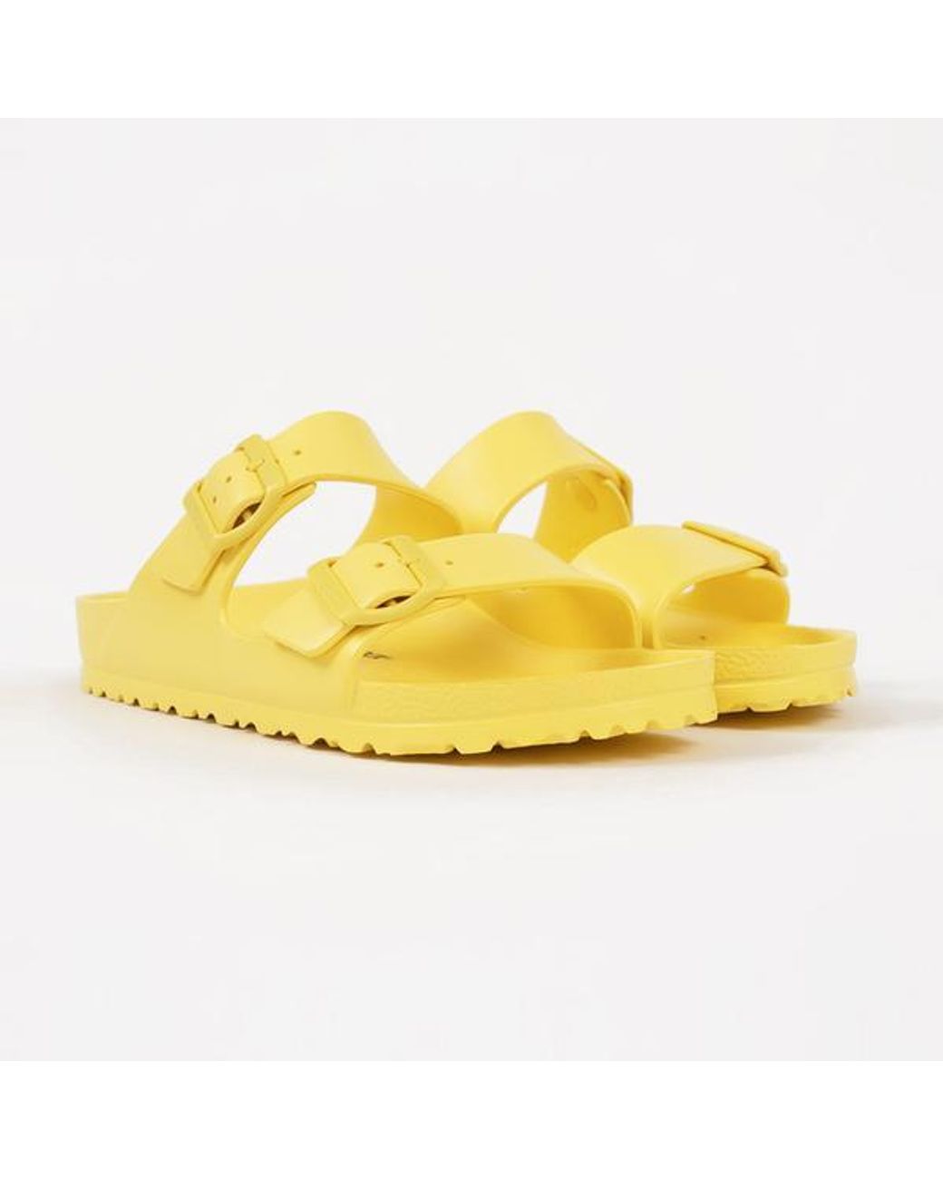 Birkenstock Arizona Eva Vibrant Yellow Narrow Fit Sandals Lyst