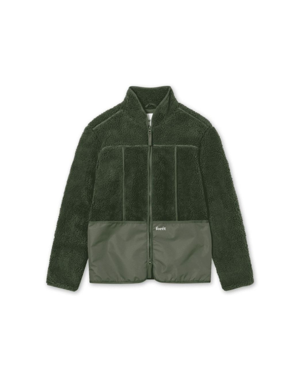 Forét Mountain Fleece Jacket in Green for Men | Lyst