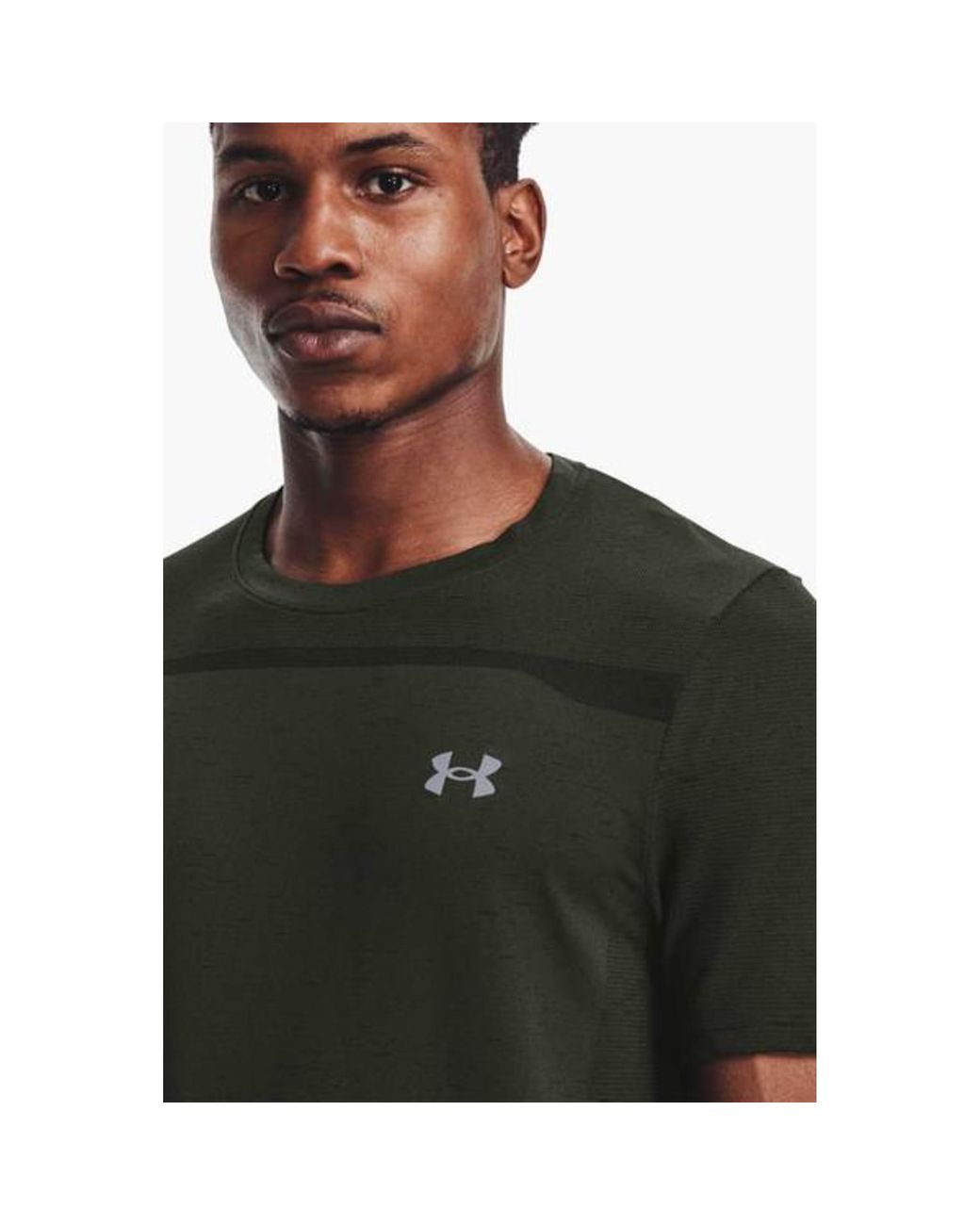 Sleeve for Lyst Armour | Seamless Baroque Men Short Black Under Shirt T Green