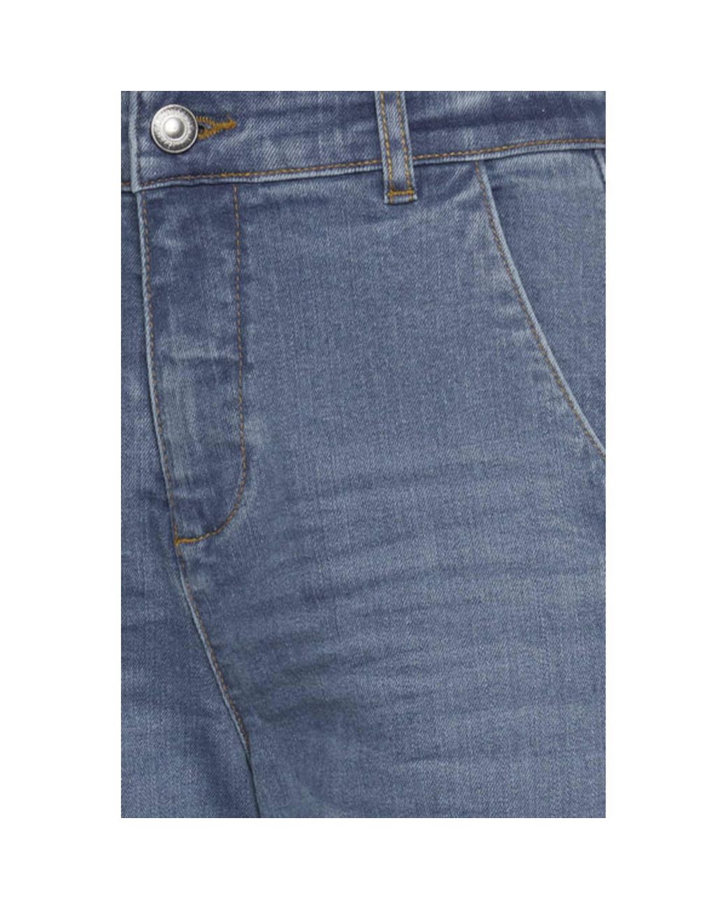 Fransa Boot Cut Denim Jeans in Blue | Lyst