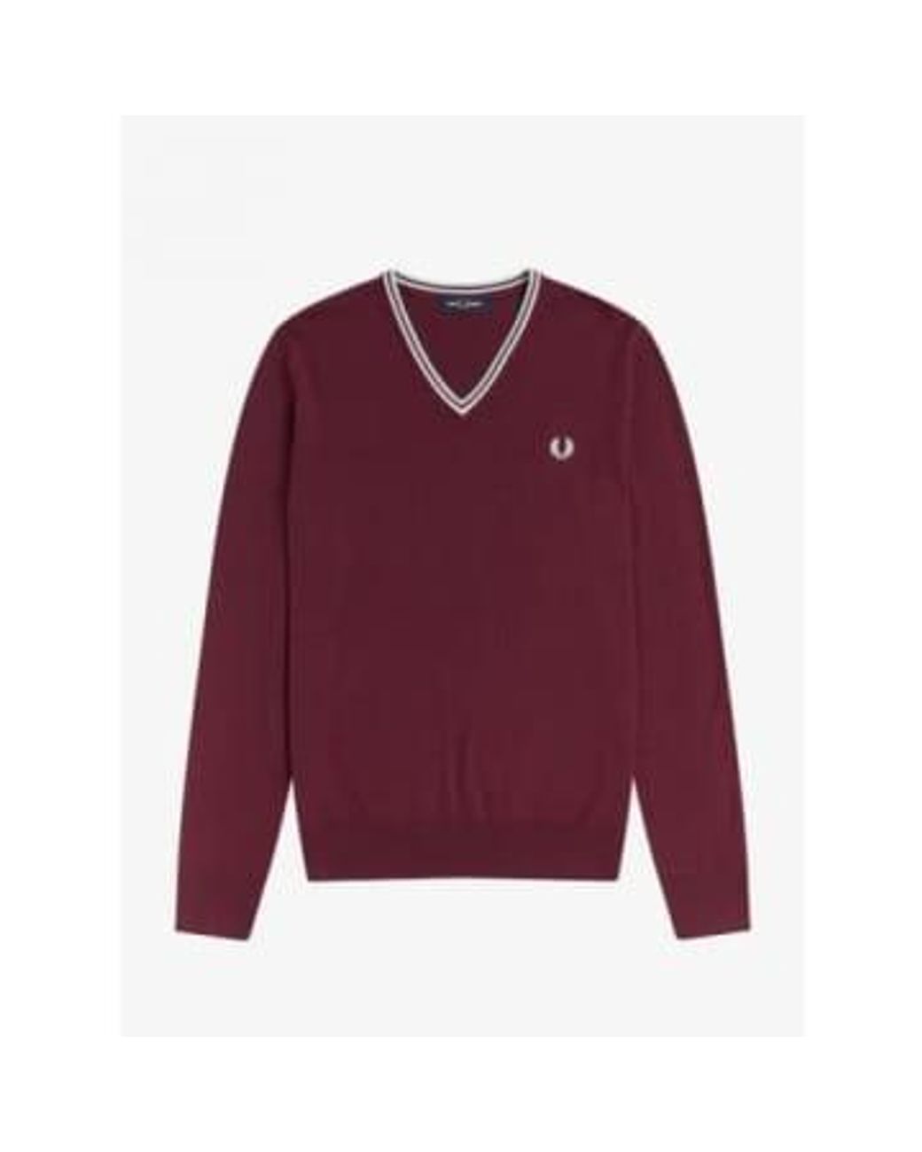 Burgundy Fred released Perry jumper in