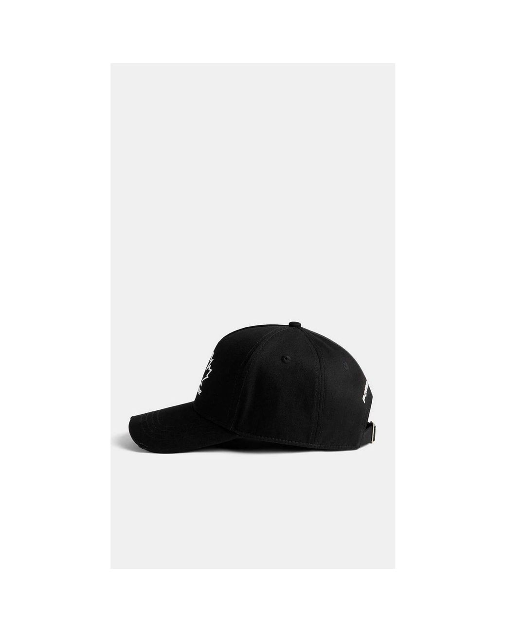 DSquared² Cap With Rubberized Logo Print – Unique, Black for Men | Lyst