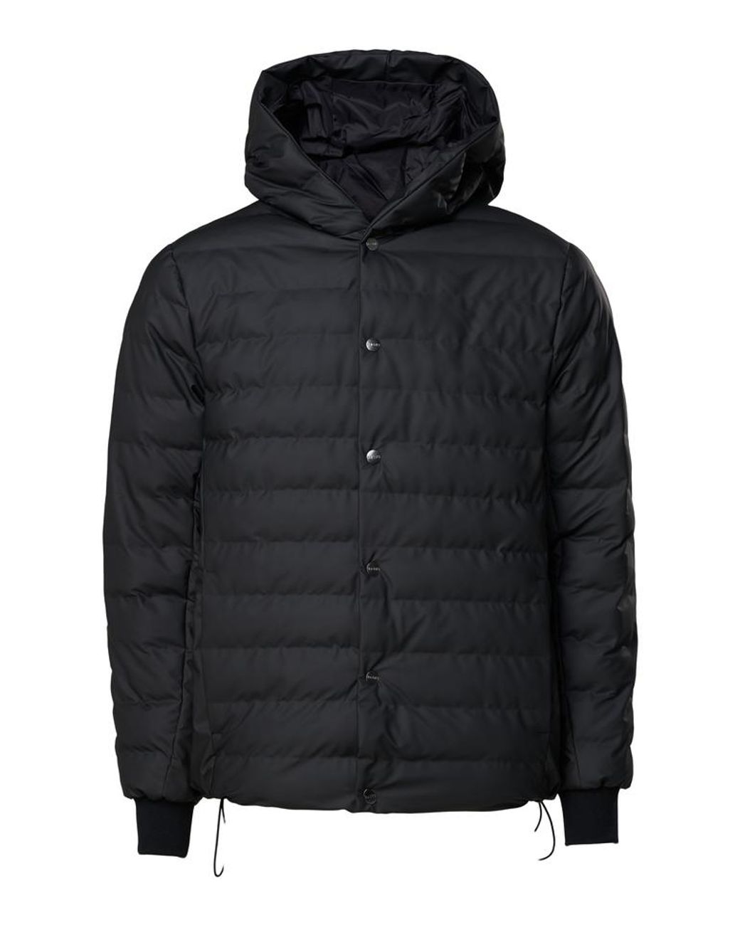 Rains Synthetic Trekker Hooded Jacket 1530 Black - Lyst