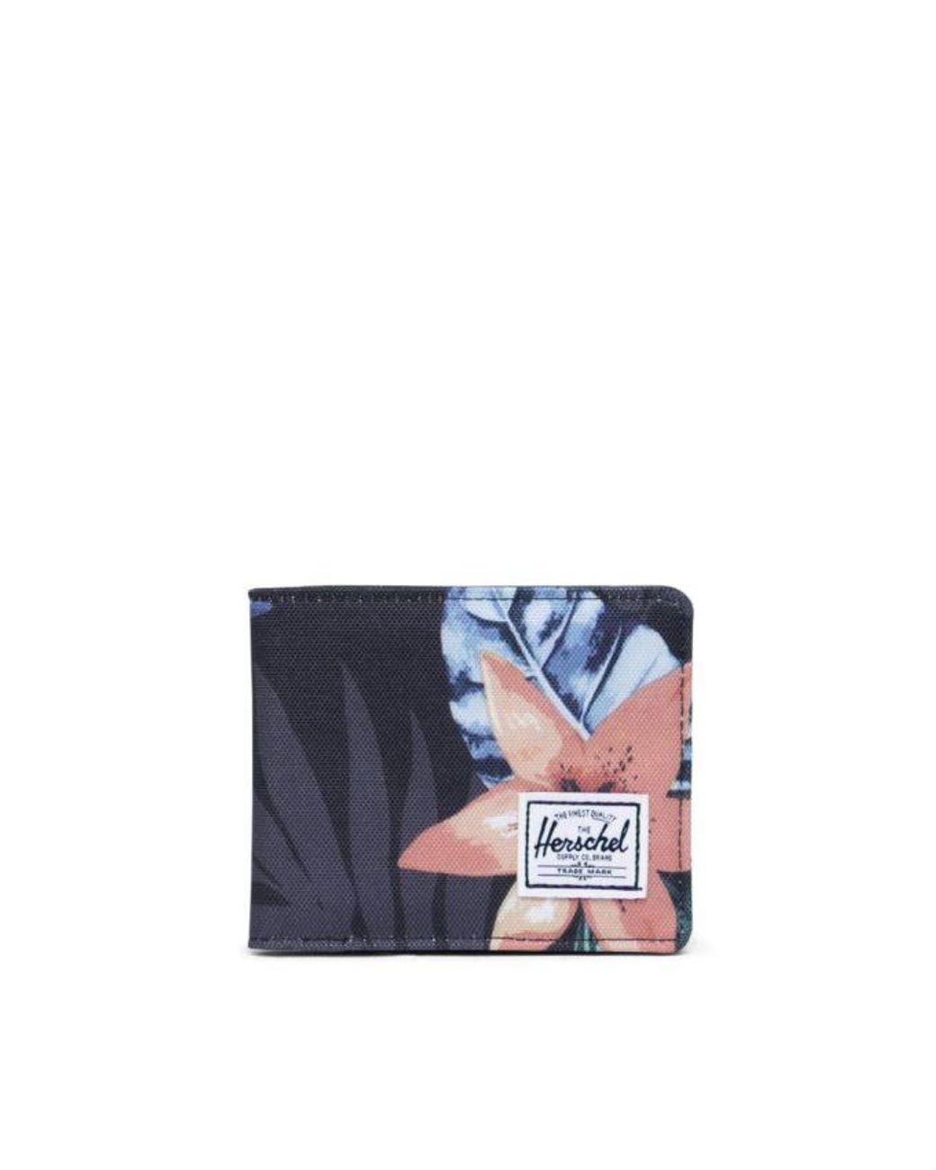 Herschel Supply Co. Summer Floral Black Roy Wallet in Blue for Men | Lyst