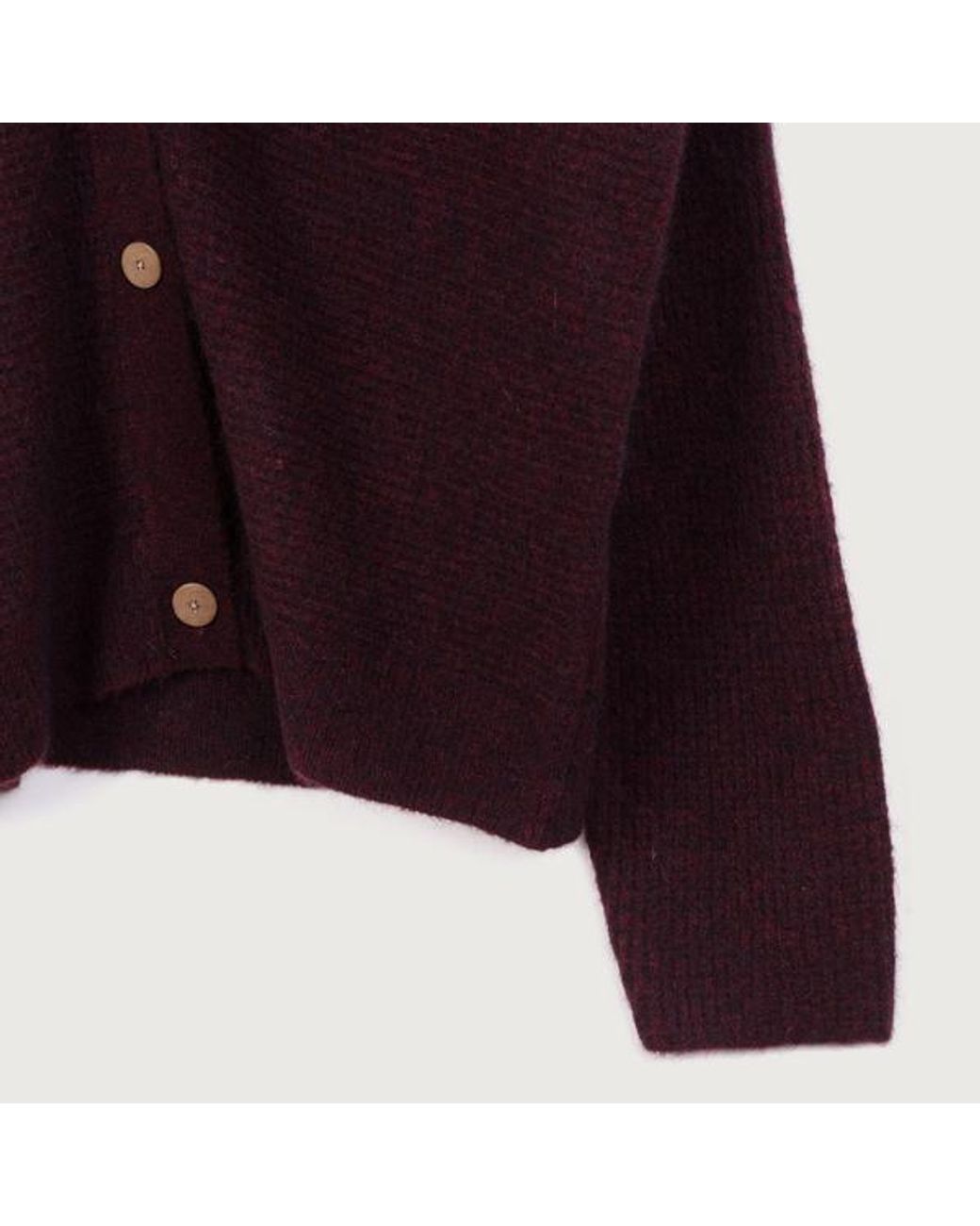 Folk Wool Loom Womens Cardigan 