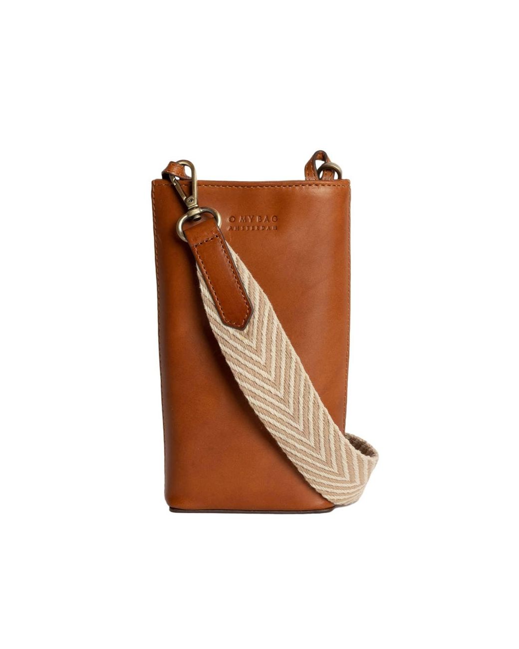 O My Bag Charlie Phone Bag in Brown | Lyst