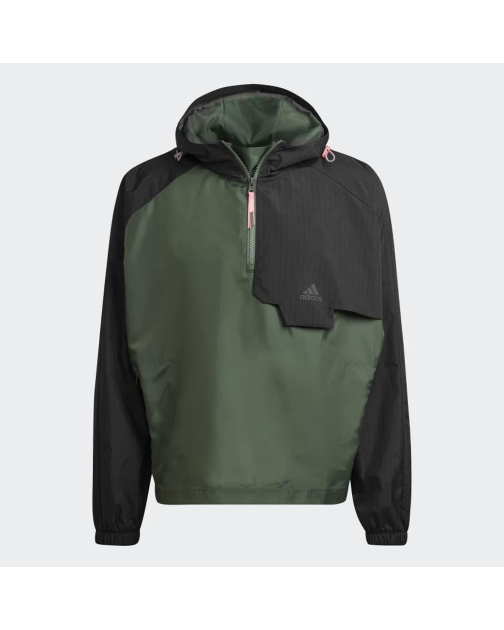 adidas Carbon And Green Oxide X City Windbreaker Jacket for Men | Lyst
