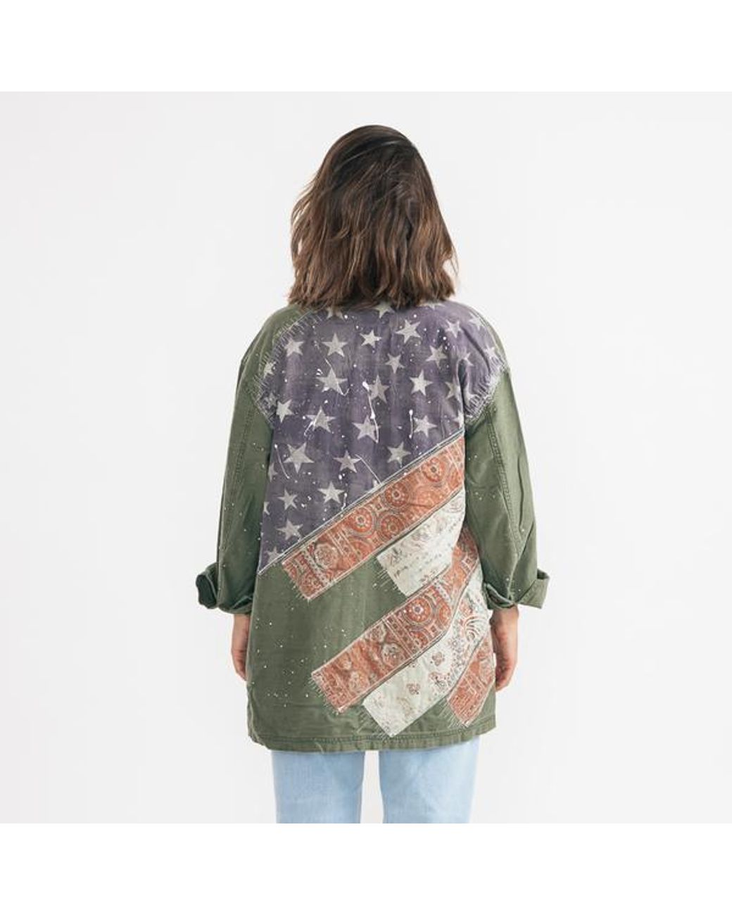 Free People Spruce Military Shirt Jacket in Green Lyst