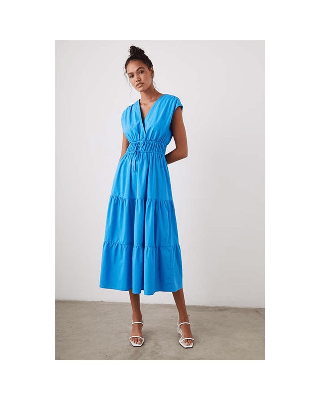 Rails Lucia Dress Pacific in Blue | Lyst