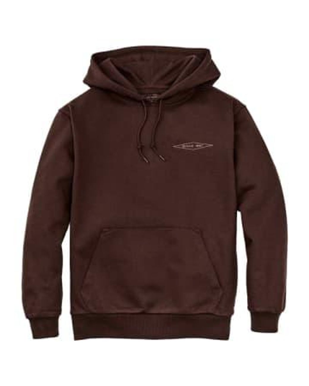 Filson Prospector Embroidered Hoodie Diamond Small in Brown for