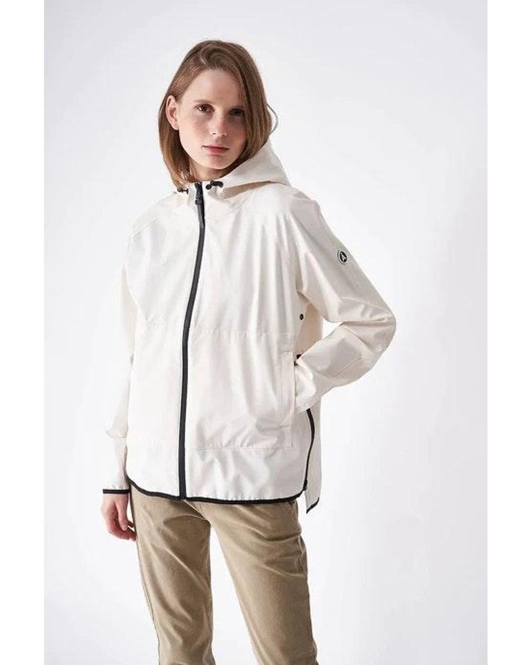 Tanta Lug Raincoat Off in White Lyst UK