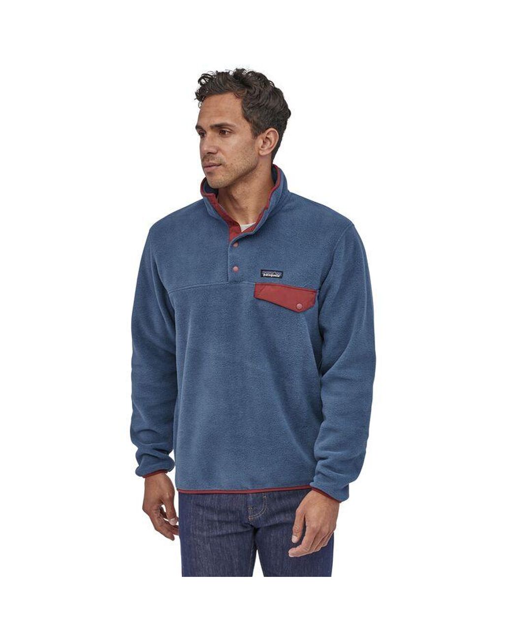 Patagonia Mens Synchilla Snap T European Fit Fleece Pullover in Blue for Men  | Lyst UK