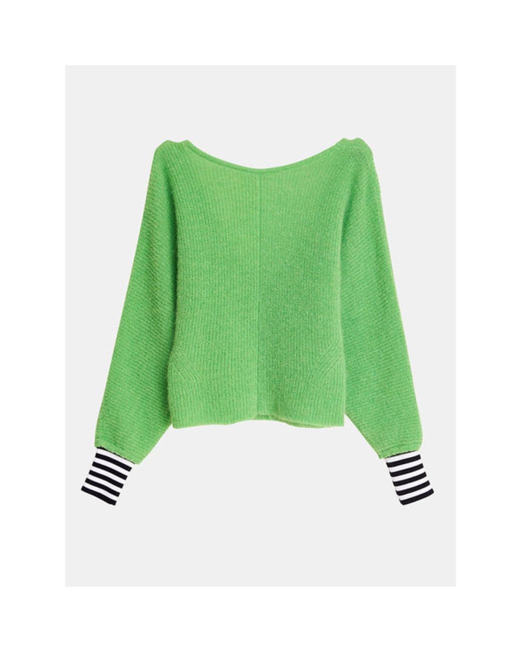 Essentiel Antwerp Cotonou Pullover in Green | Lyst UK