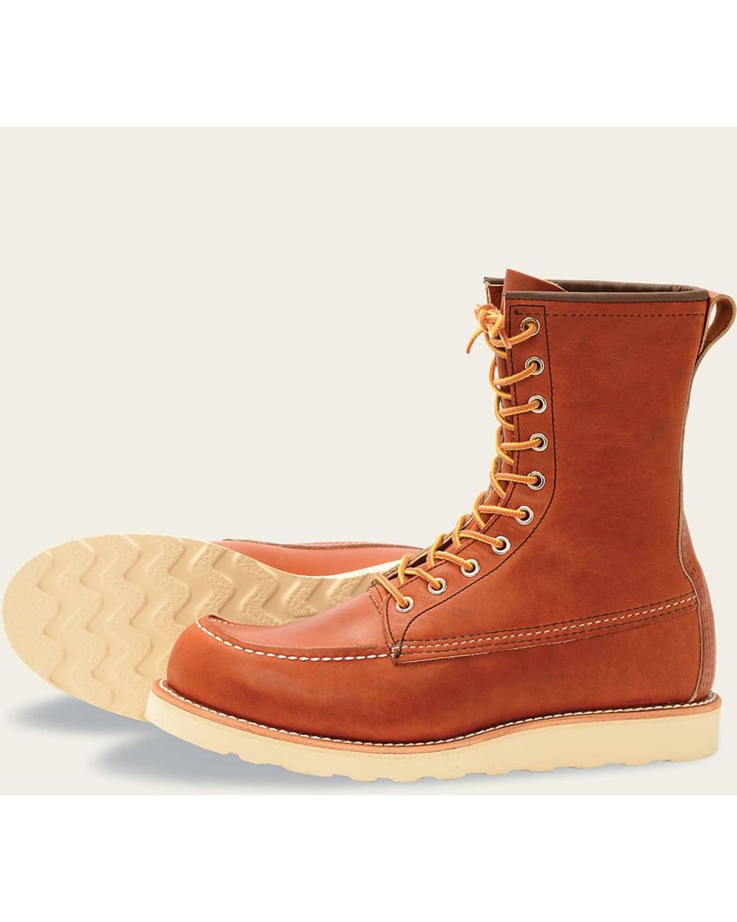 Encommium Dum Afslut Red Wing 877 Moc Toe 8 Inch Oro-legacy Herren Shoes for Men | Lyst