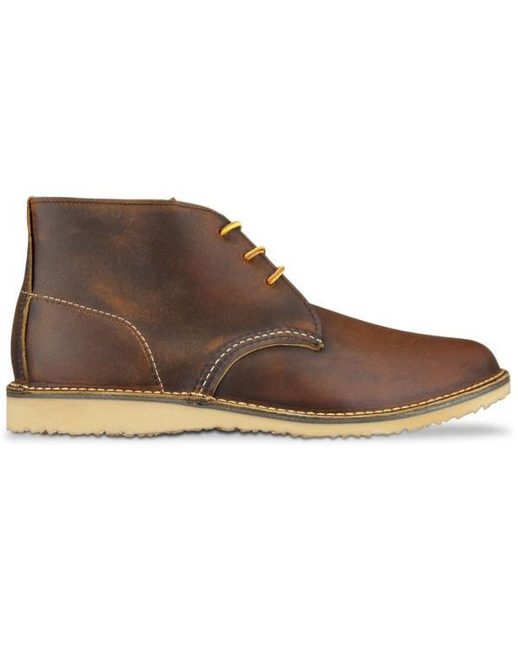 red wing weekender chukka copper rough and tough