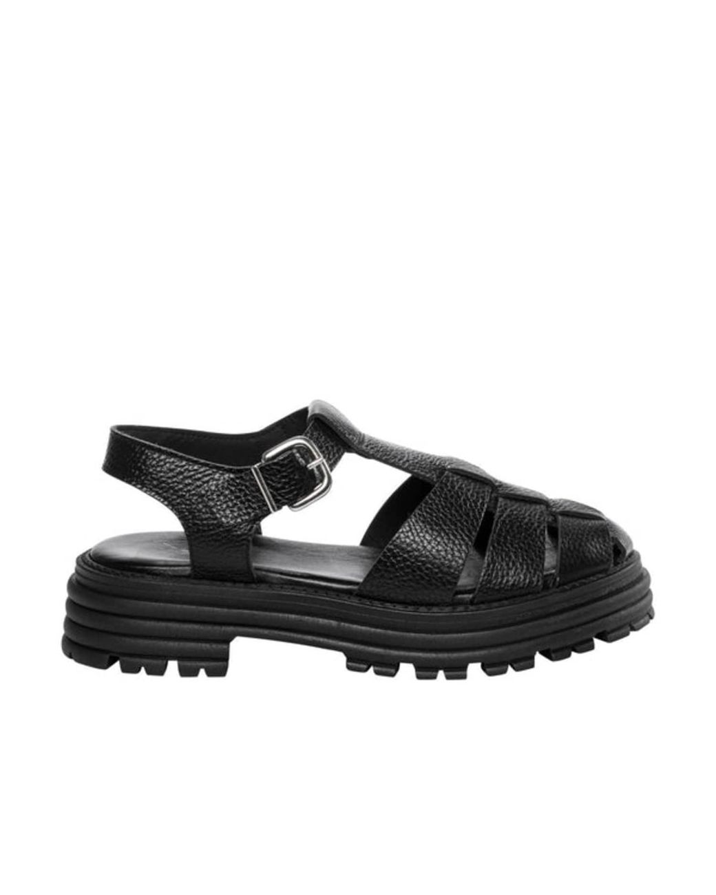 KMB Black Dollaro Sandals | Lyst
