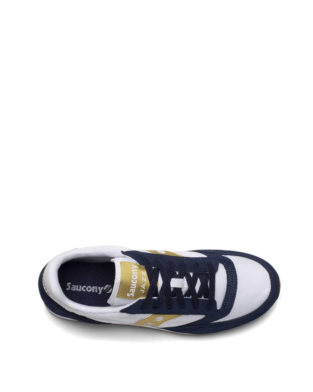 Print bright Collective Saucony Jazz Original Trainers White / Navy / Gold in Blue | Lyst