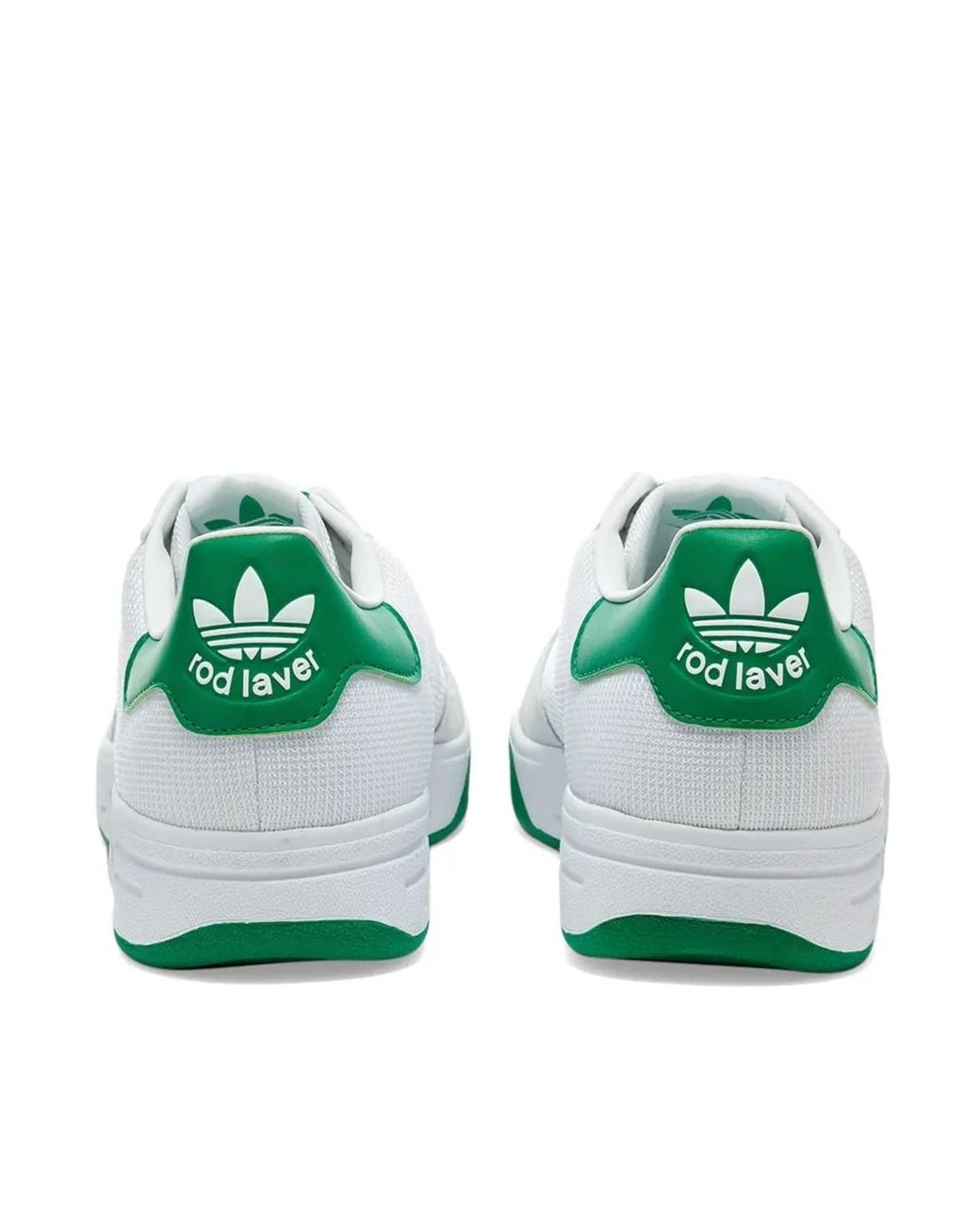 adidas Rod Laver Sneakers White & Fairway Green for Men | Lyst