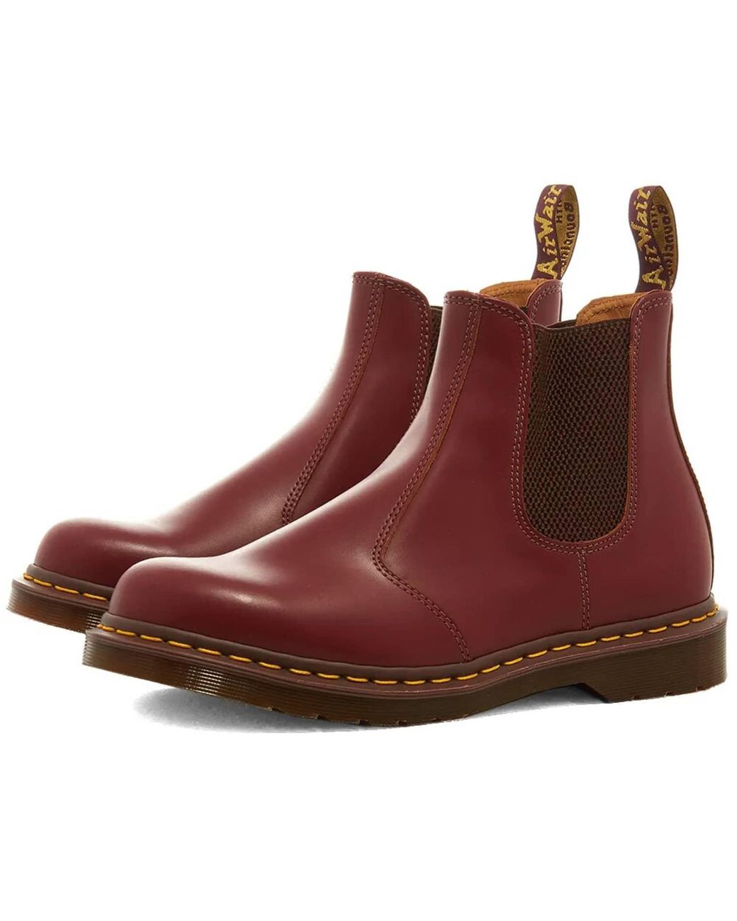 Vintage 2976 Chelsea Boot Made In England Oxblood da Uomo di Dr. Martens in  Rosso | Lyst