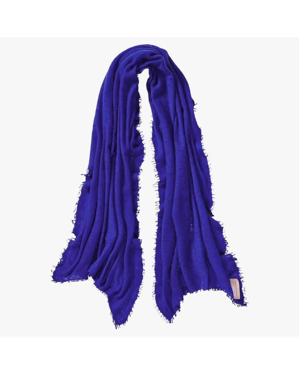 PUR SCHOEN Hand Felted Cashmere Soft Scarf in Blue | Lyst
