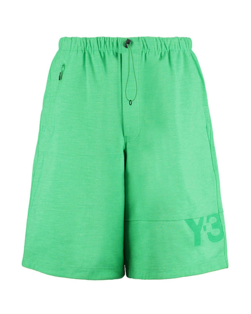 Short Logo Y3 Vert adidas en coloris Vert | Lyst