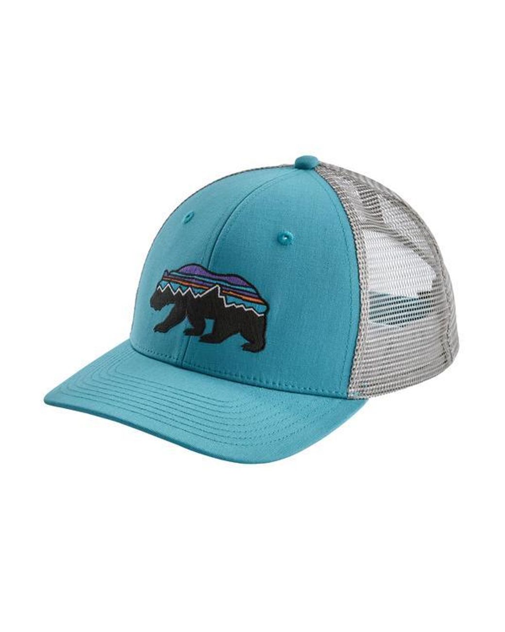Blue Fitz Roy Bear Mako Cap 