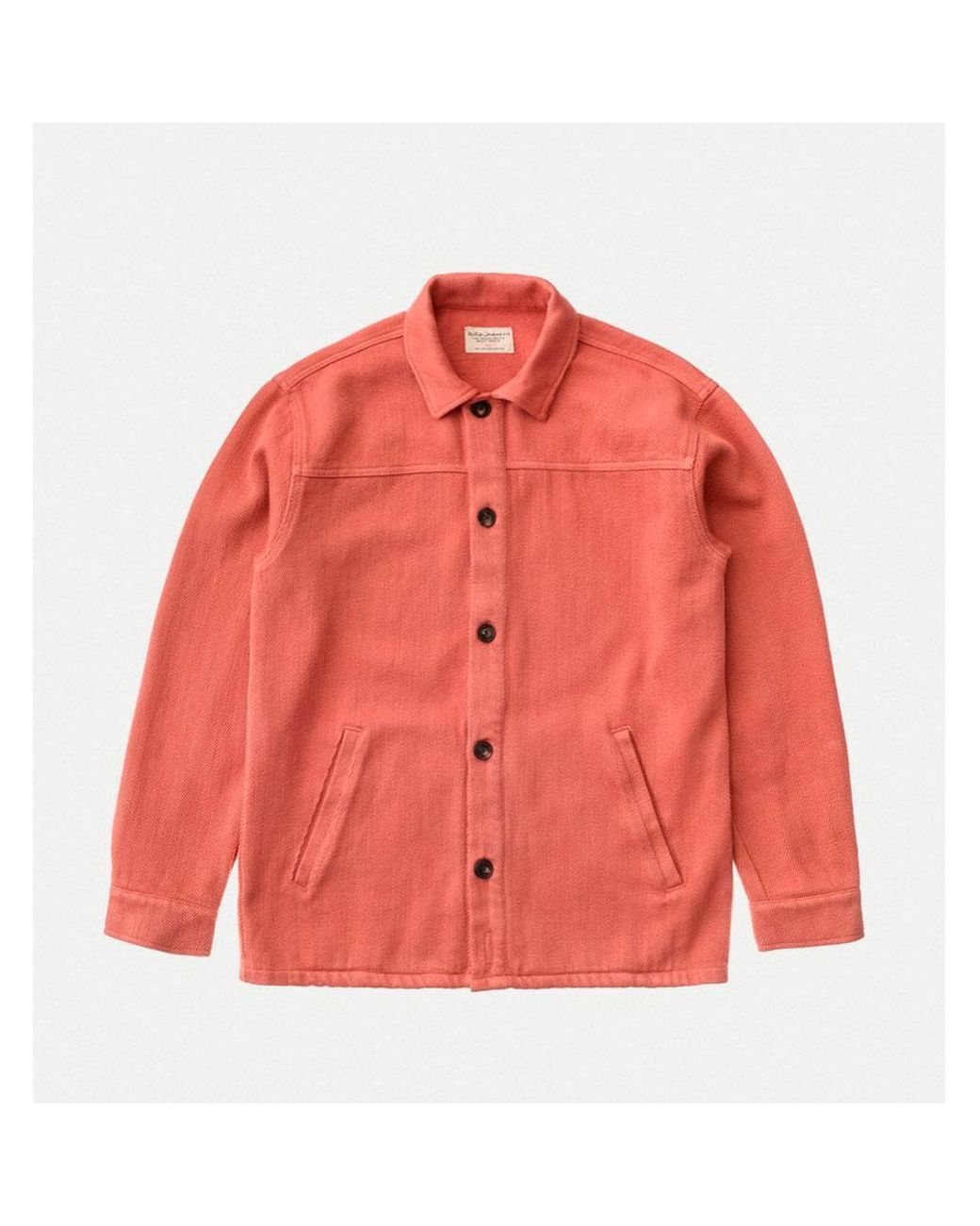 elias twill overshirt black