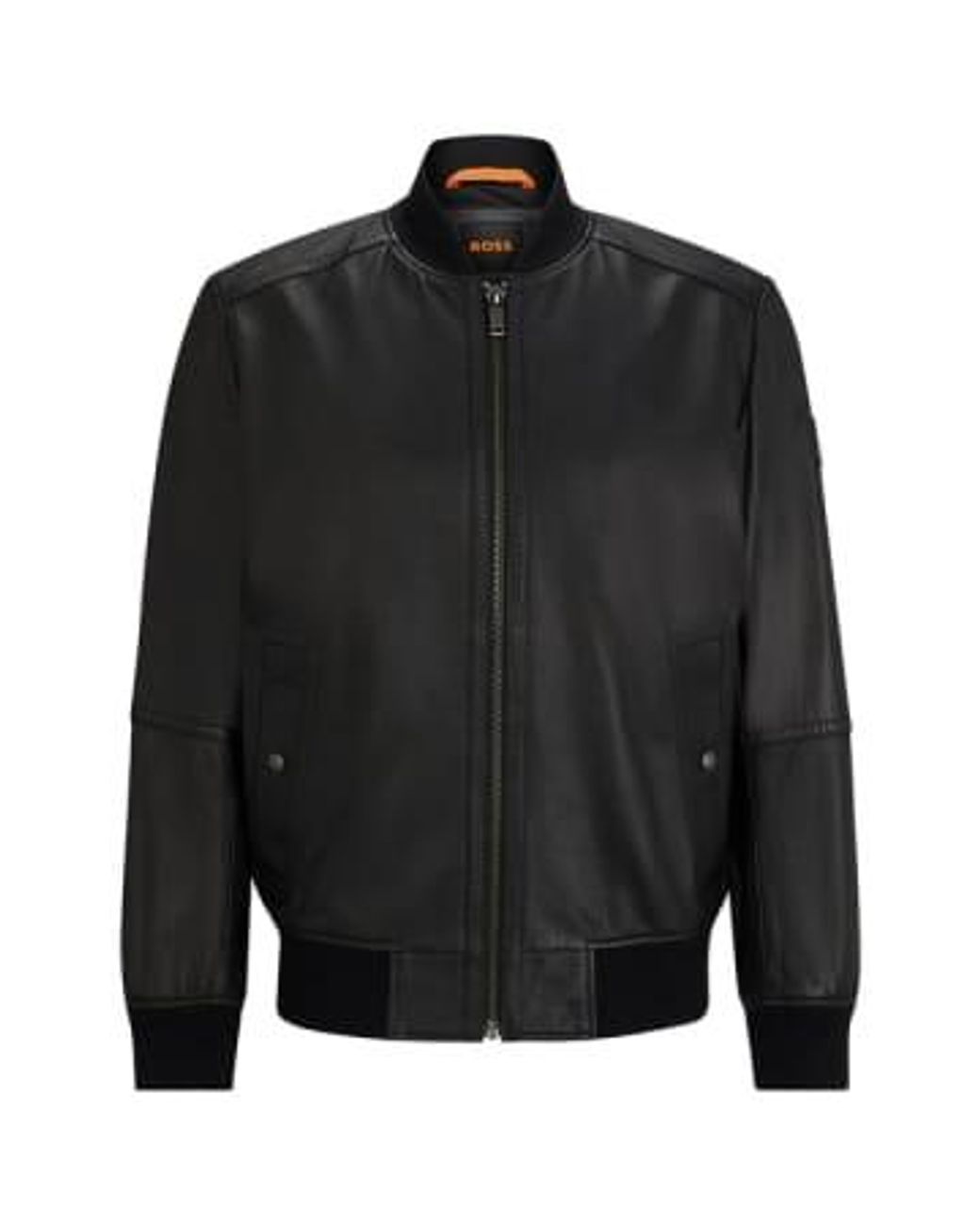 Boss jaylo leather jacket hotsell