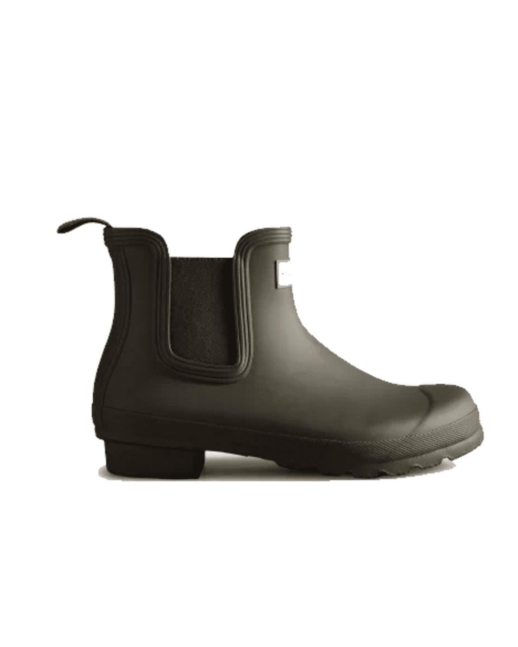 Hunter original chelsea boots in black top
