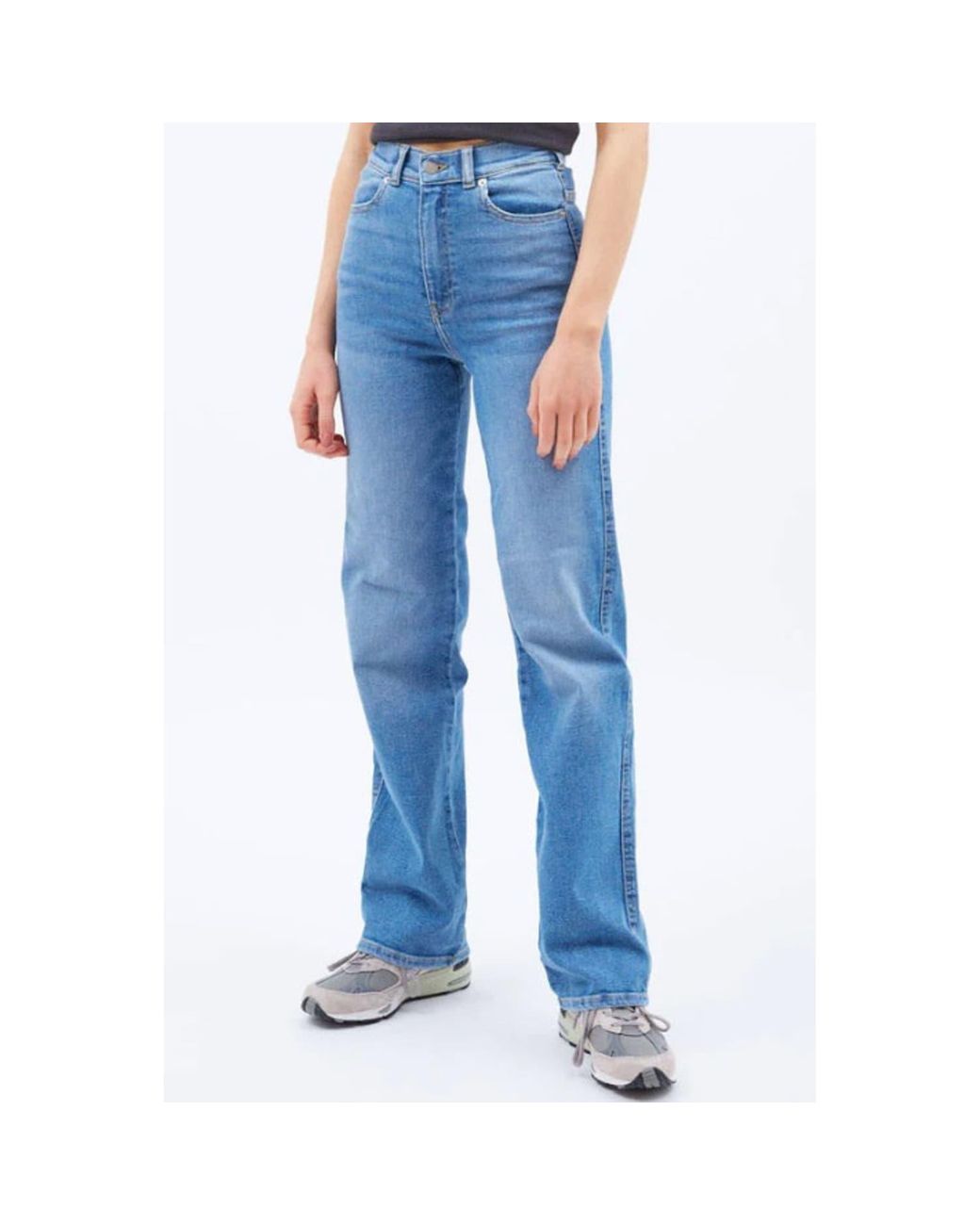Dr. Denim Cape Sky Worn Moxy Straight Jeans in Blue | Lyst