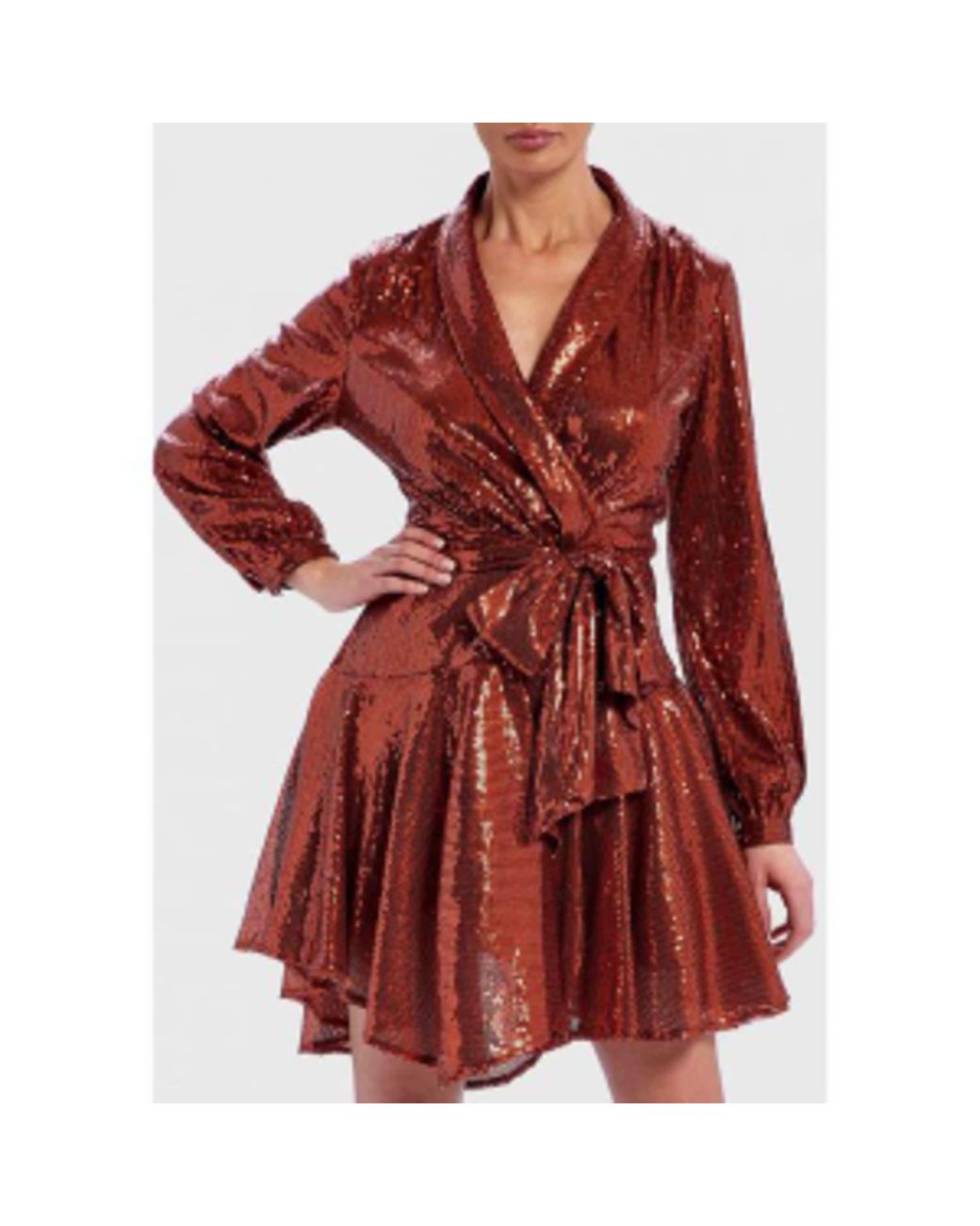 Forever unique cheap wrap dress