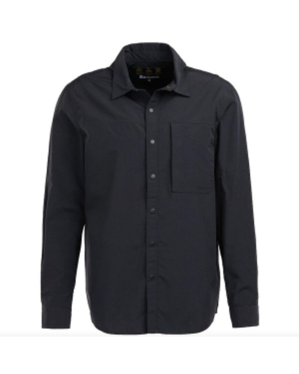 Barbour Lowland Walking Overshirt Jacket in Black for Men | Lyst UK