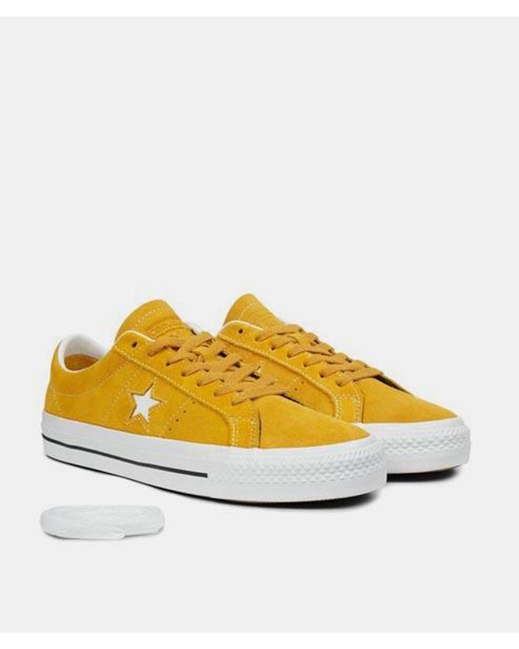 converse one star mineral yellow