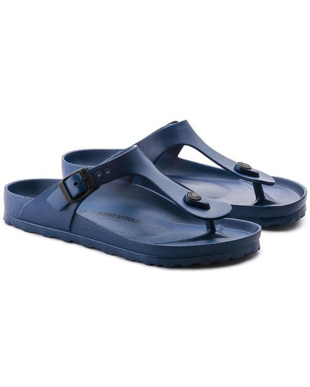 birkenstock gizeh navy blue