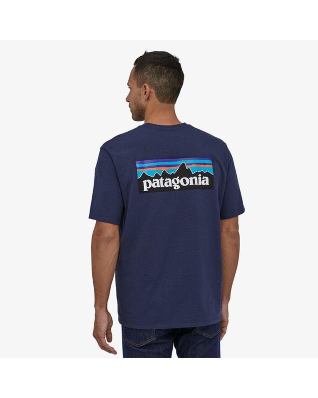 Navy patagonia t shirt Clearance