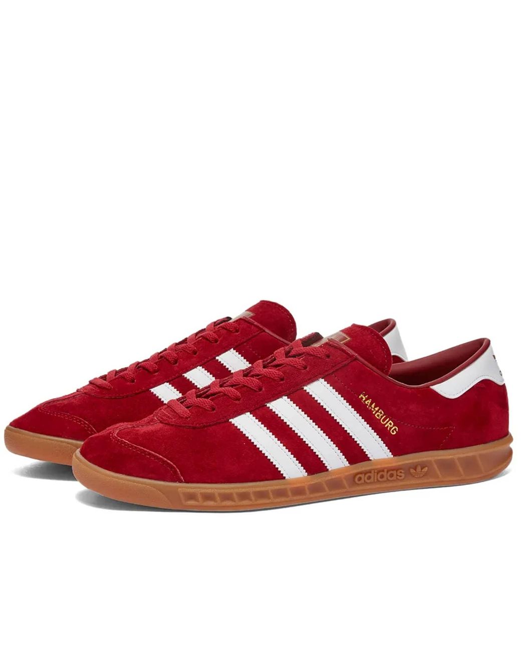 adidas Hamburg Rot, Weiß & Kaugummi in Rot für Herren | Lyst DE