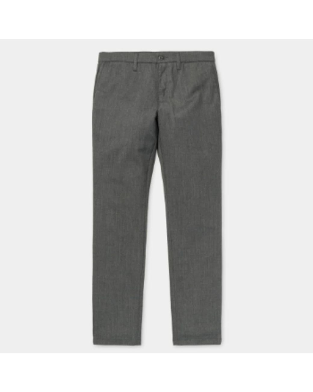 Carhartt Synthetic Sid Pant Wool Grey Heather in Gray for Men | Lyst