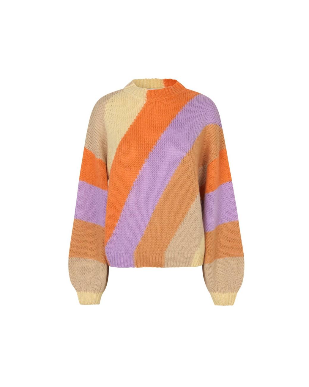 Stine Goya Multi Stripe Scharla Knit Sweater | Lyst