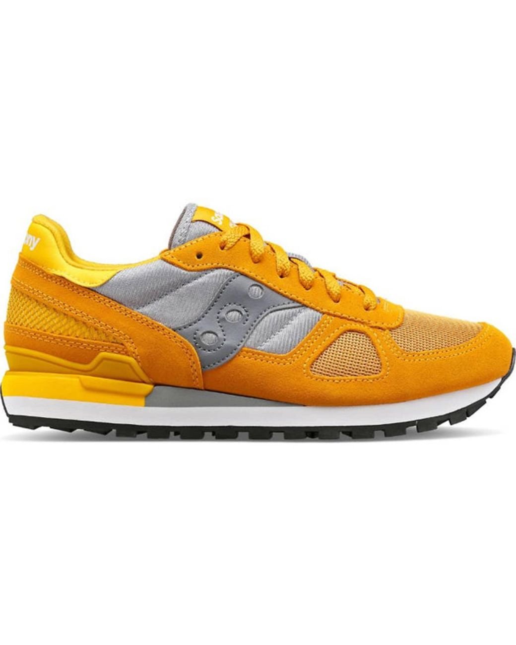 saucony orange grey