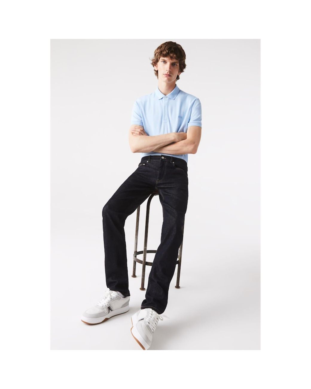 Lacoste stretch best sale fit