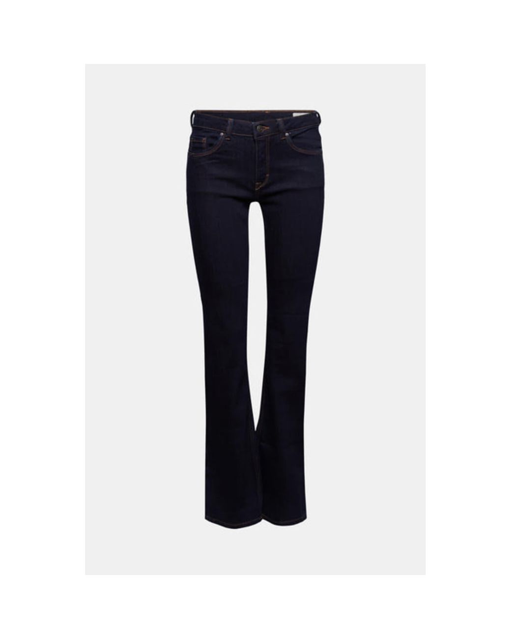 Esprit Basic Bootcut Jeans Containing Organic Cotton Blue Rinse | Lyst