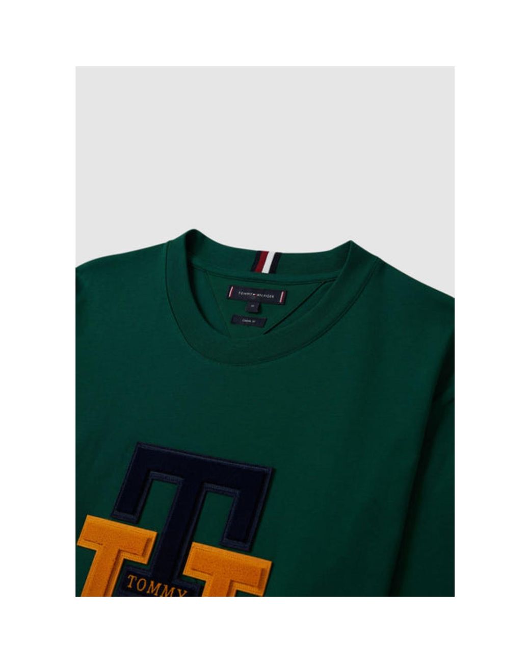 Tommy Hilfiger S Icon Blackwatch Monogram T-shirt in Green for Men | Lyst