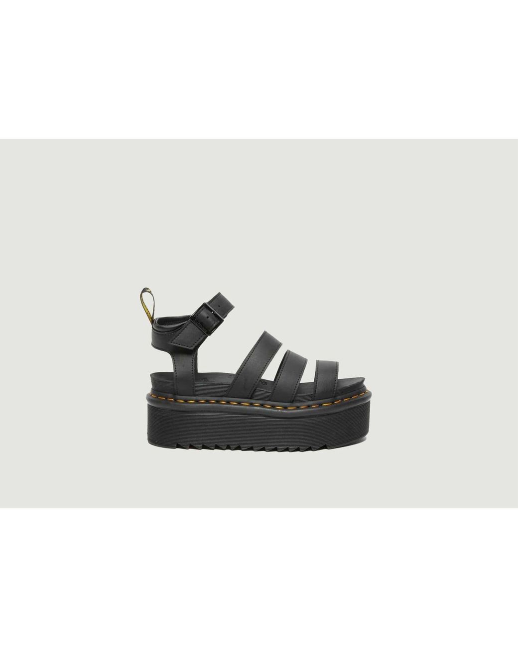 Sandalias Blaire Quad Dr. Martens de Denim - Lyst