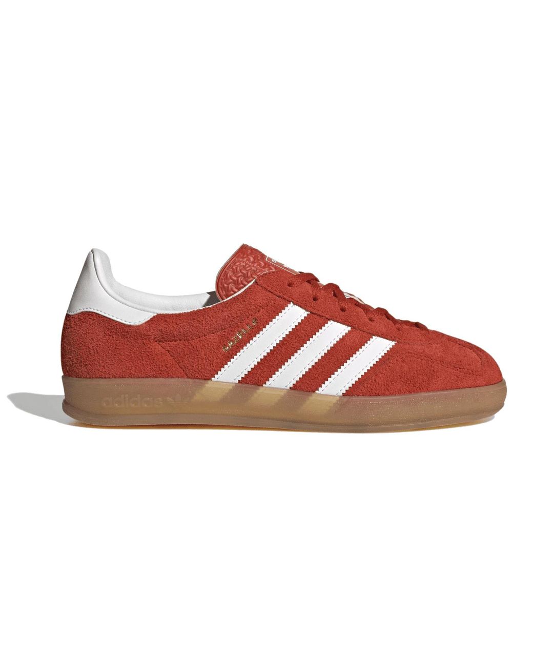 adidas Gazelle Indoor Bold Orange & Cloud White in Red for Men | Lyst