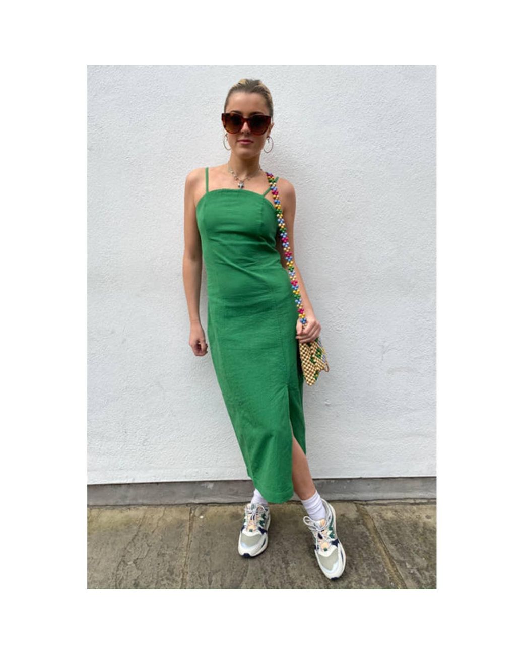 Thinking Mu Mia Clover Green Dress | Lyst