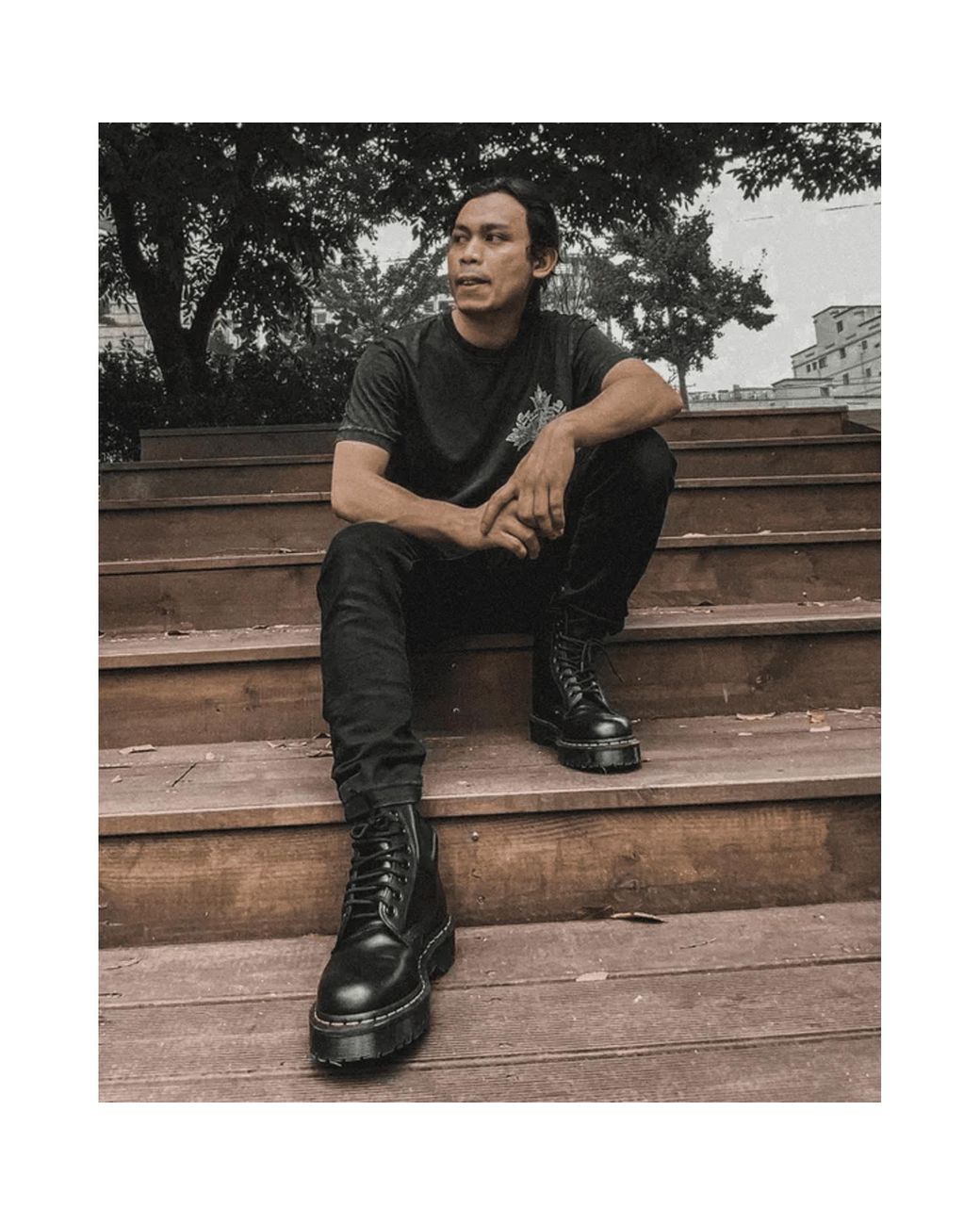 Dr Martens 1460 Boots - Black Smooth