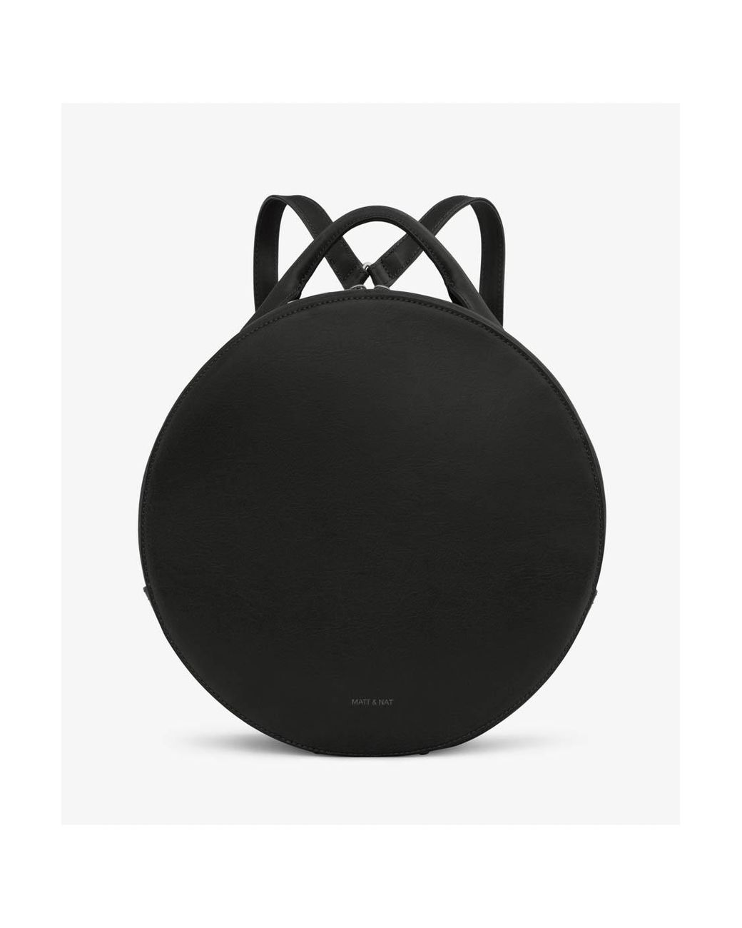 Nat Kiara Faux Leather Circle Backpack 