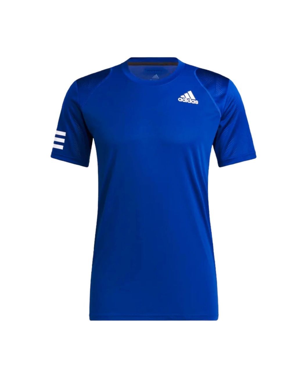adidas T-shirt Club 3 Stripes Uomo Collegiate Royal in Blue for Men | Lyst