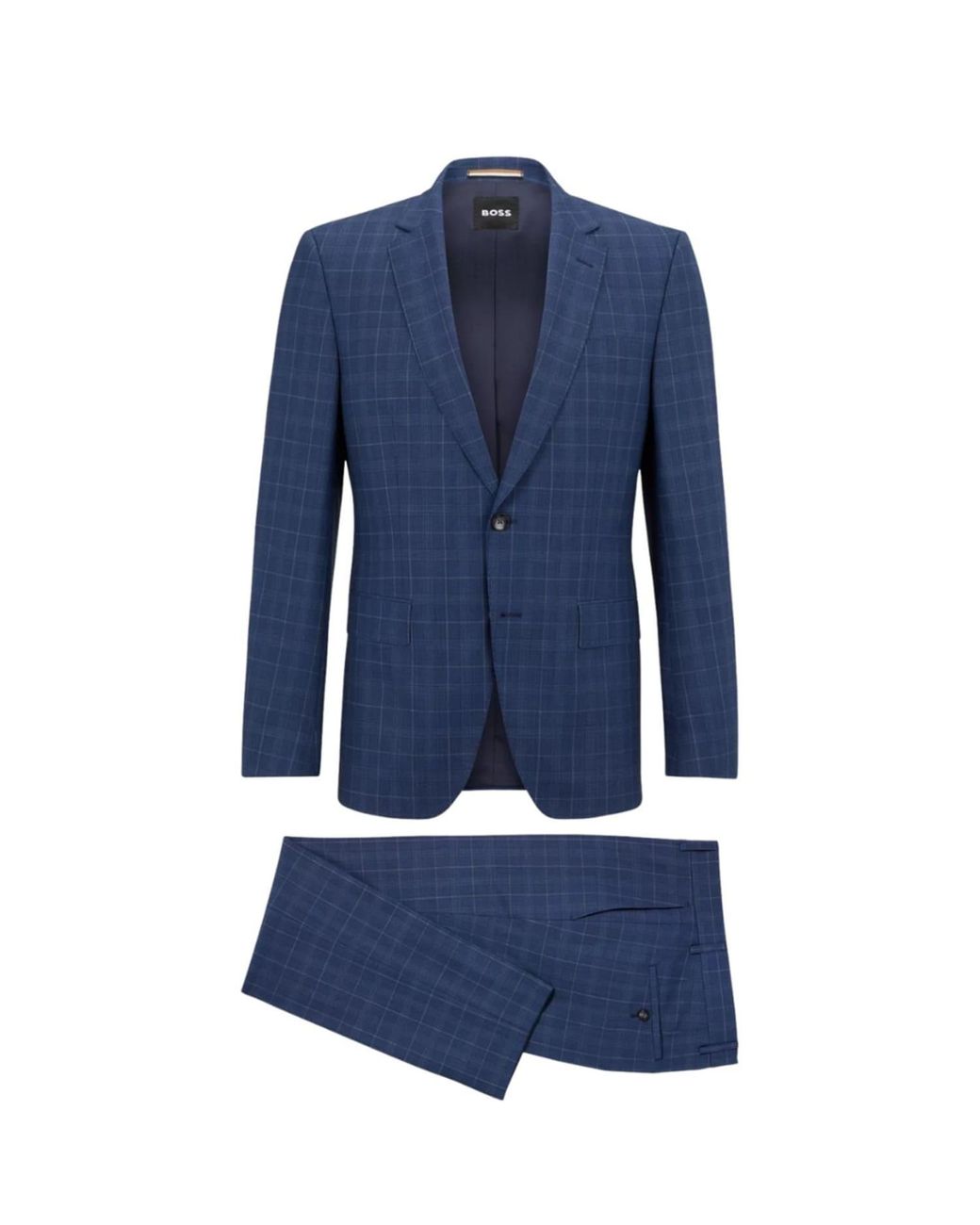 BOSS by HUGO BOSS H-huge-2pcs-224 Suit in Blue for Men | Lyst